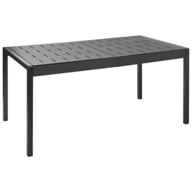 Image of Beliani Garden Dining Table Bartica 154cm 84cm Black