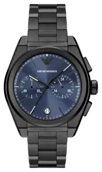 Image of Emporio Armani AR11561 Mens (43mm) Blue Chronograph Dial / Watch