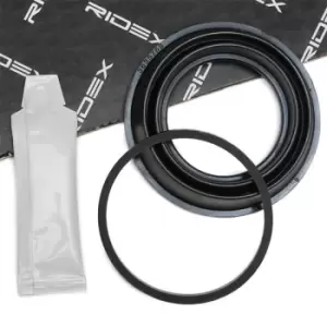 Image of RIDEX Brake Caliper Repair Kit without piston 405R0521 Caliper Repair Kit,Brake Caliper Rebuild Kit VW,AUDI,BMW,Golf V Schragheck (1K1)