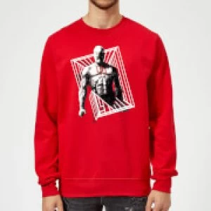 Image of Marvel Knights Daredevil Cage Sweatshirt - Red - XL