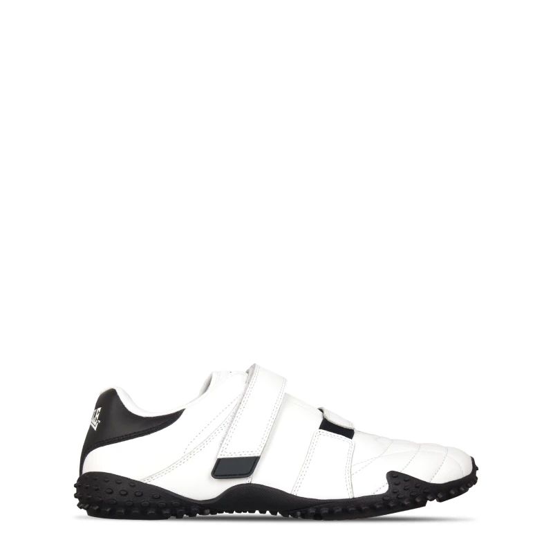 Image of Lonsdale Fulham Trainers Junior Boy White/Navy09 male 3 (35.5)