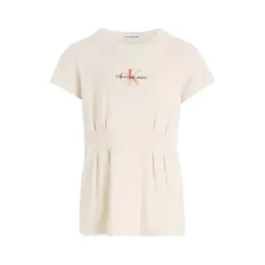 Image of Calvin Klein Jeans Monogram Gradient T-Shirt - Grey