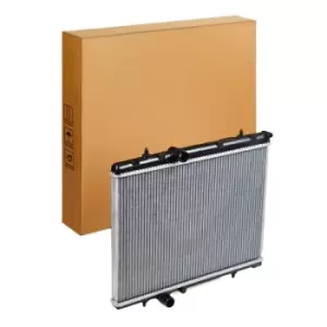 Image of RIDEX Engine radiator Brazed cooling fins 470R0879 Radiator, engine cooling,Radiator OPEL,PEUGEOT,CITROEN,Crossland X (P17),207 (WA_, WC_)