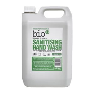 Image of Bio-D Lime and Aloe Vera Sanitising Hand Wash - 5L