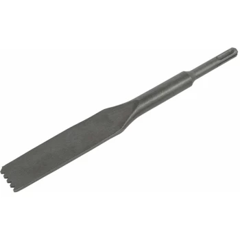 Image of Worksafe D1CC Toothed Mortar/Comb Chisel 30 x 250mm - SDS Plus