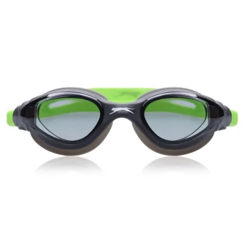 Image of Slazenger Aero Goggles Adults - Charcoal/lime
