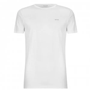 Image of Paul Smith Underwear Underwear Chest Logo T-Shirt - White 01