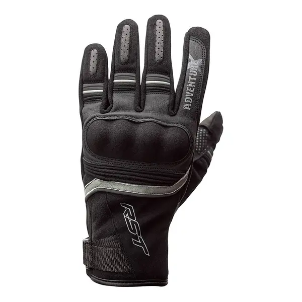 Image of RST Adventure-X Gloves Black Grey Size 9