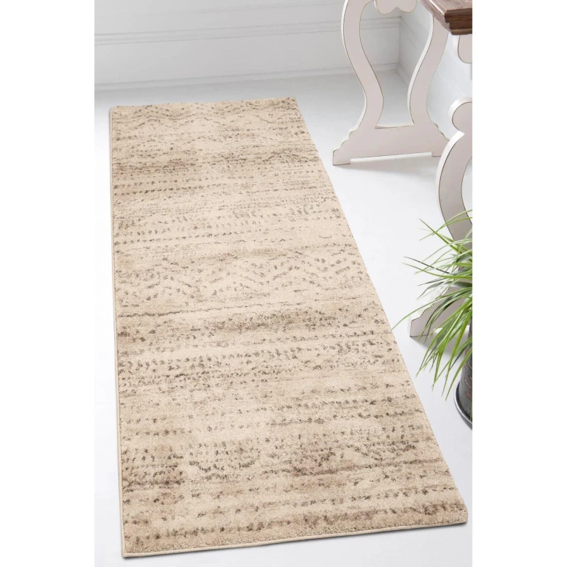Image of Homemaker Freya Linezag Natural 120X170Cm Rug, Cream FREYALINN120170