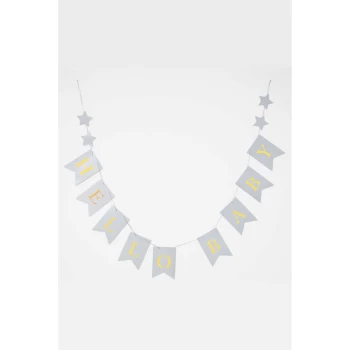 Image of Bambino Baby Shower Paper Bunting - Hello Baby