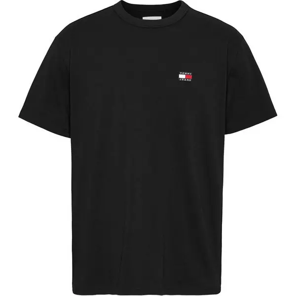 Image of Tommy Jeans Classic Tommy Small Badge T Shirt - Black M