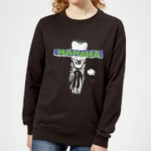 Image of Batman Joker The Greatest Stories Womens Sweatshirt - Black - 5XL