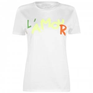 Image of Escada Sequin Embroidered T-Shirt - A100