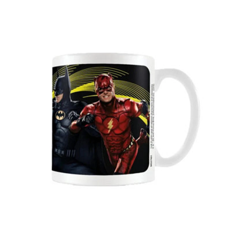 Image of The Flash The Flash Three Heroes Mug in Black One Size Unisex 5063377377422