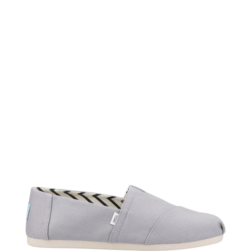 Image of TOMS Alpargata' Classic Slip On Shoes Grey