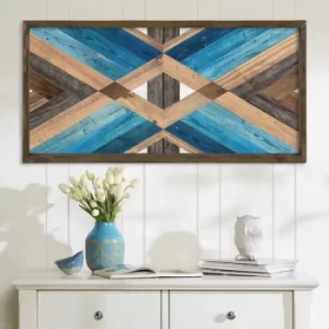 Image of TAH040 Multicolor Decorative Framed MDF Painting