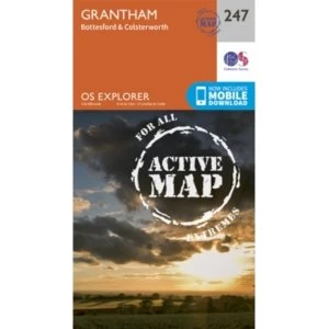 Image of Grantham by Ordnance Survey (Sheet map, folded, 2015)