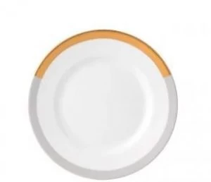 Image of Wedgwood Vera Castillon Gold Grey Plate 15cm Gold