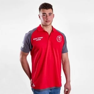 Image of Samurai Army Rugby Shirt Mens - Red