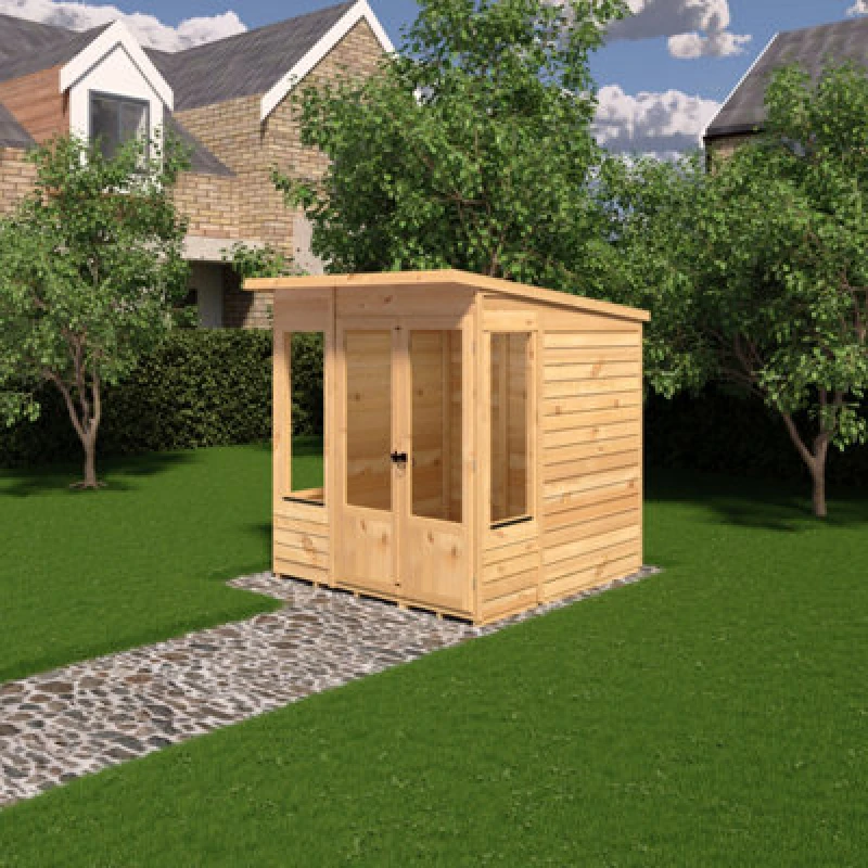 Image of Shire Alora Summerhouse 6X6ft With Double Doors