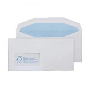 Image of Purely Environmental DL+ Mailing Bag 229 x 114mm 90 gsm White Pack of 1000