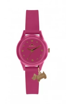 Image of Radley Ladies Pink Silicone Strap Watch