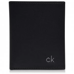 Image of Calvin Klein Smooth Mini Credit Card Wallet - Black 001