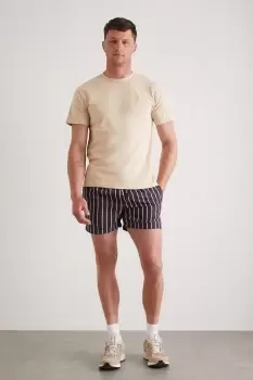 Image of Mens Slim Fit M Embroidery T-Shirt