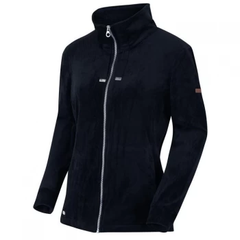Image of Regatta Odelia Full Zip Fleece - Navy Velour