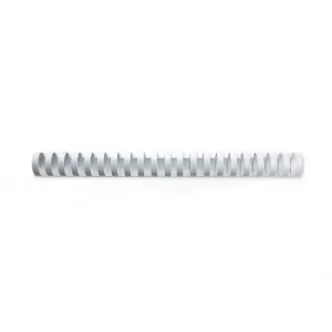 Image of GBC CombBind Binding Combs Plastic 21 Ring A4 28mm WH PK50
