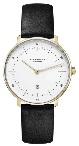 Image of STERNGLAS S01-ND02-KL08 Naos XS Quartz (33mm) White Dial / Watch