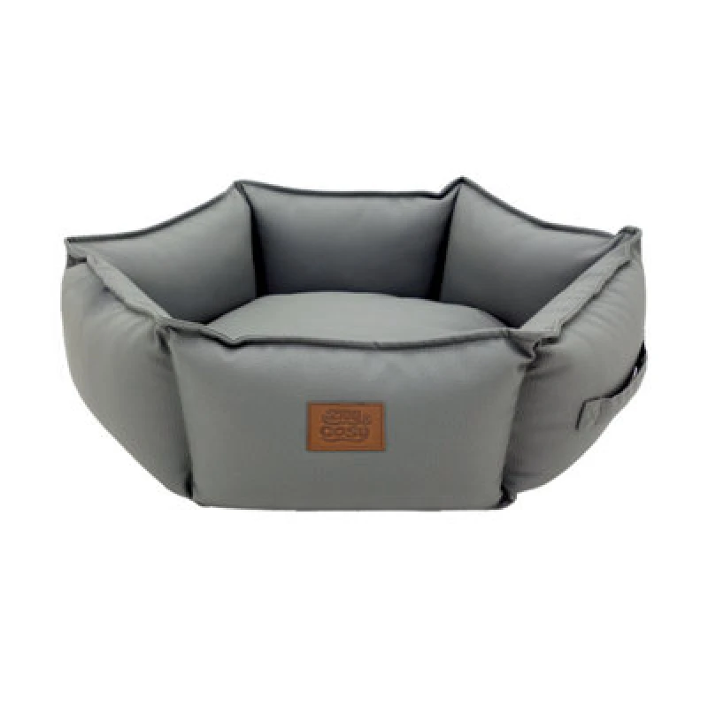 Image of Snug & Cosy Pets Snug And Cosy Monza Heaxagon Grey Small
