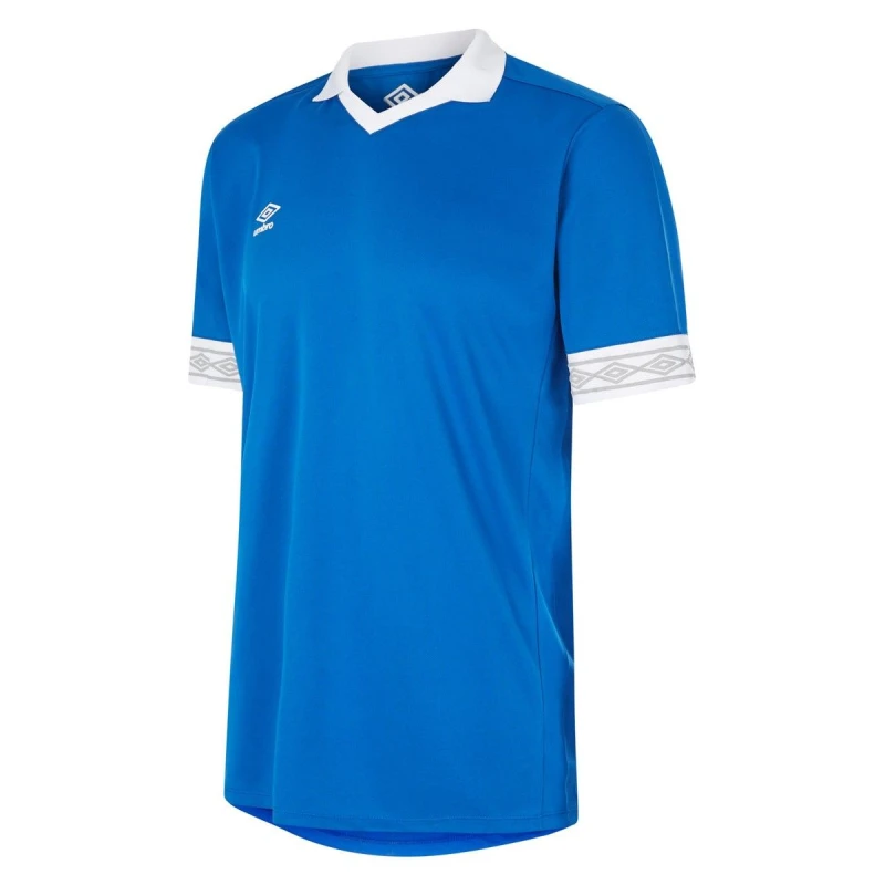 Image of Umbro Tempest Short-Sleeved Jersey in Royal Size: 9-10 Years Royal Unisex 9-10 Years