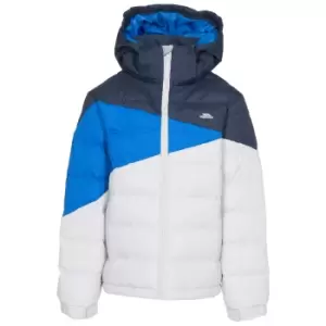 Image of Trespass Childrens/Kids Layout Padded Jacket (5-6 Years) (Pale Grey)