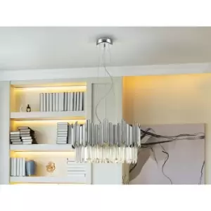 Image of Schuller Lighting - Schuller Tiara Pendant Ceiling Light 6 Light Chrome G9