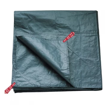 Image of Coleman Footprint Groundsheet - Green