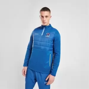 Image of Kukri Ulster Hybrid Zip Top Senior - Blue