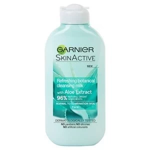 Image of Garnier Natural Aloe Extract Cleansing Milk 200ml