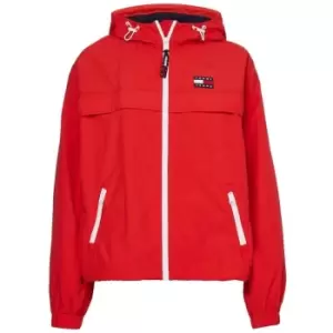 Image of Tommy Jeans Chicago Windbreaker Jacket - Red