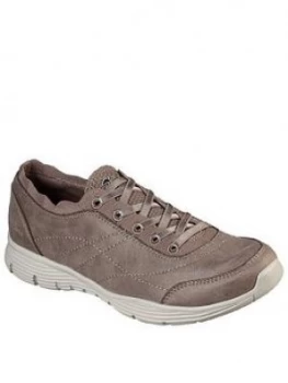 Image of Skechers Seager Trainers - Dark Taupe