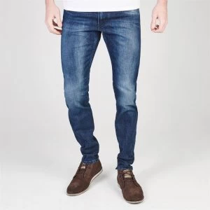Image of Replay Anbass Slim Jeans - Dark Wash