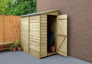 Image of Forest Wooden 6 x 3ft Overlap Pent Shed