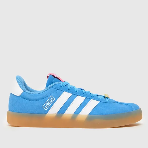 Image of adidas vl court 3.0 trainers in blue multi Blue Multi UK 8 (EU 42)