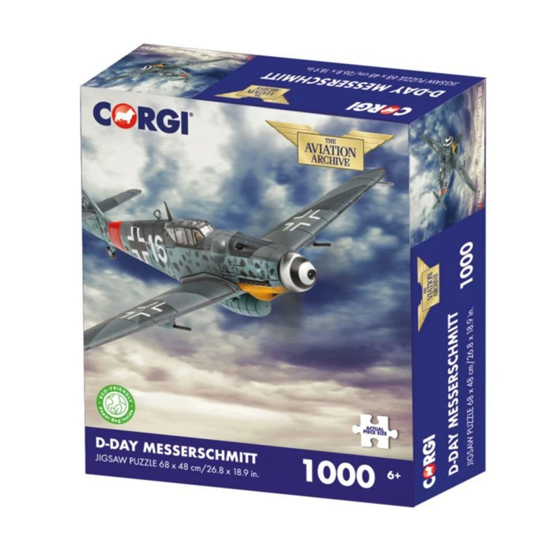 Image of Corgi D-Day Messerschmitt 1000 Piece Jigsaw Puzzle - None None One Size