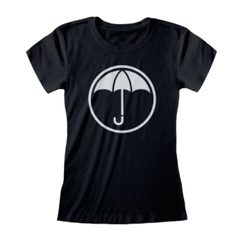 Image of Umbrella Academy - Umbrella Icon Womens Small T-Shirt - Black