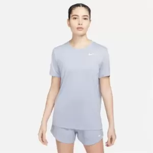 Image of Nike Dri-FIT Womens T Shirt - Purple