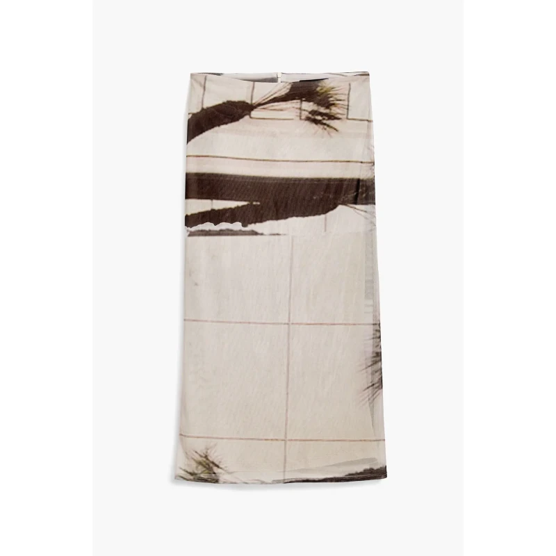 Image of Desigual Womens skirt Desigual Shelley Blanc Female L