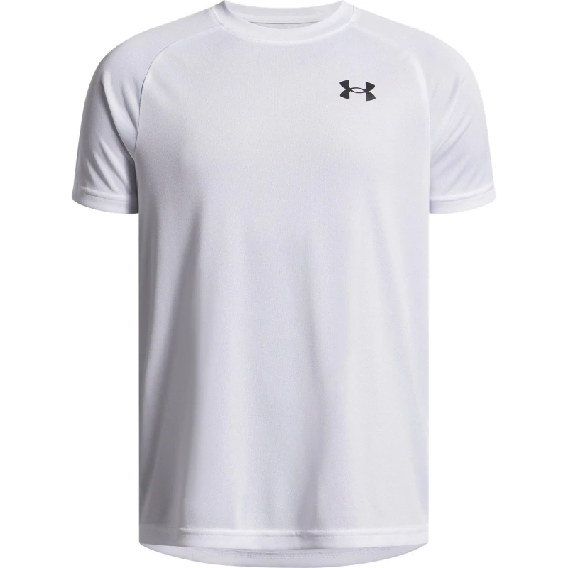 Image of Under Armour Tech 2.0 Short Sleeve T-Shirt Juniors White male 7 - 8 Years (S)