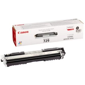 Image of Canon 729 Black Laser Toner Ink Cartridge