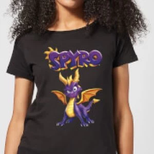 Image of Spyro Full Womens T-Shirt - Black - 5XL